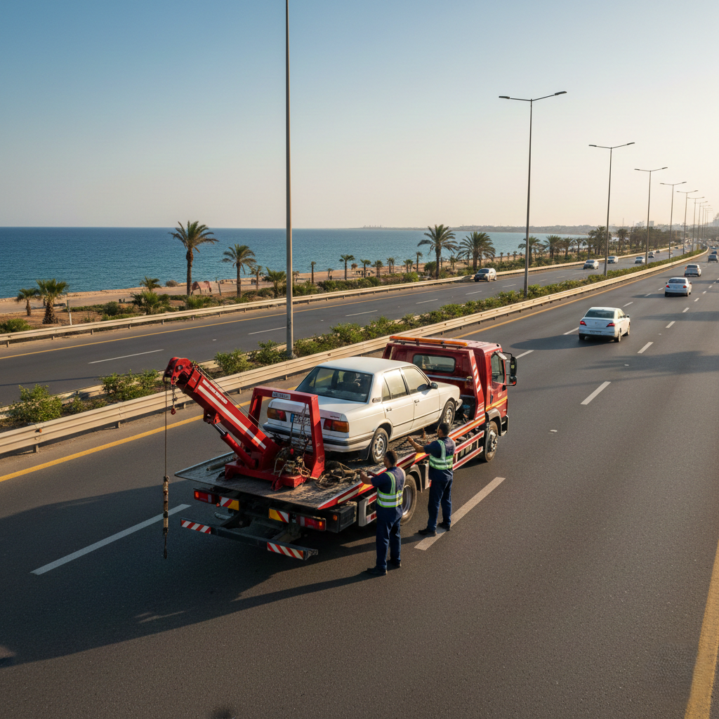 ونش إنقاذ بورتو السخنة