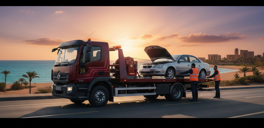 خدمات ونش وسحب سيارات احترافية